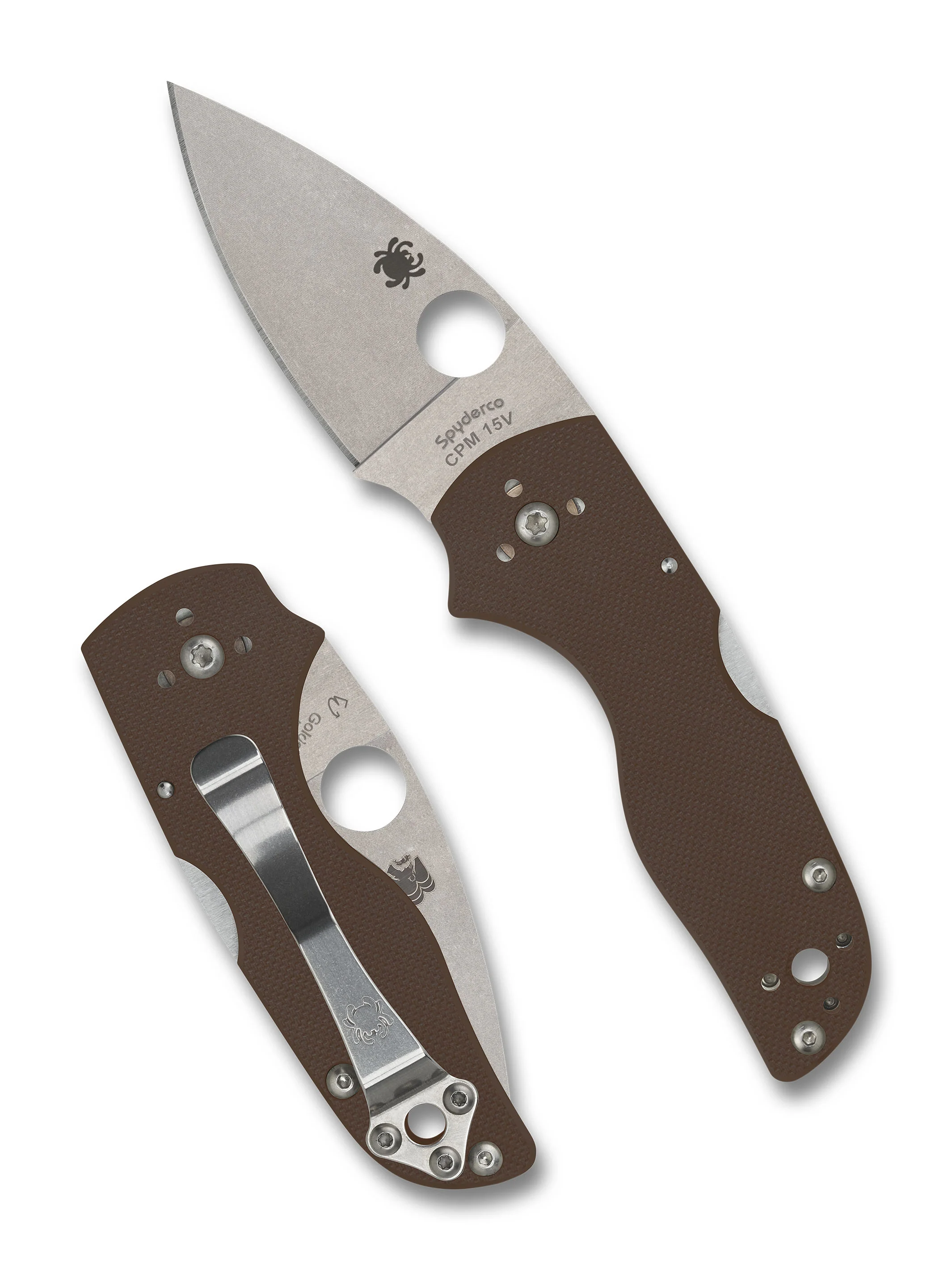 Lil' Native® Mid Back Lock Brown G-10 CPM® 15V® Sprint Run®