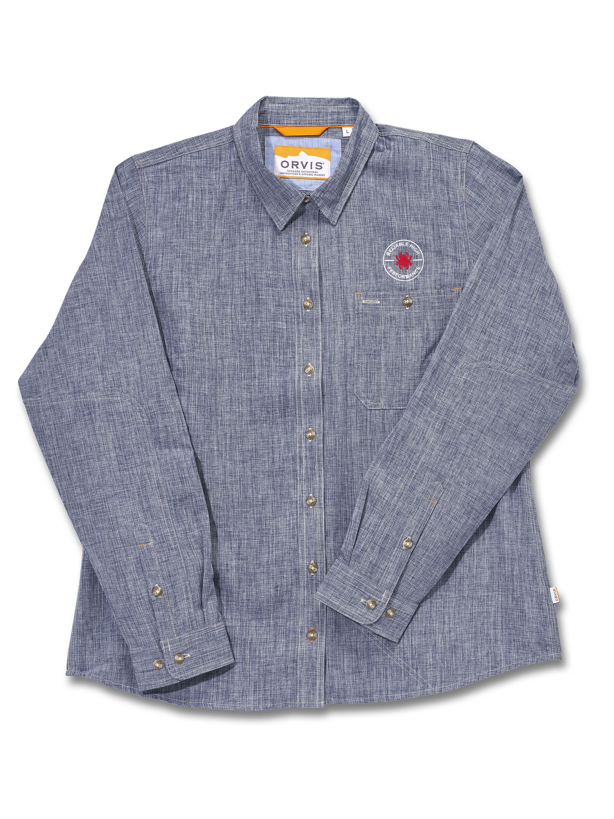 Orvis® Tech Women's Chambray Work Shirt - Image 4