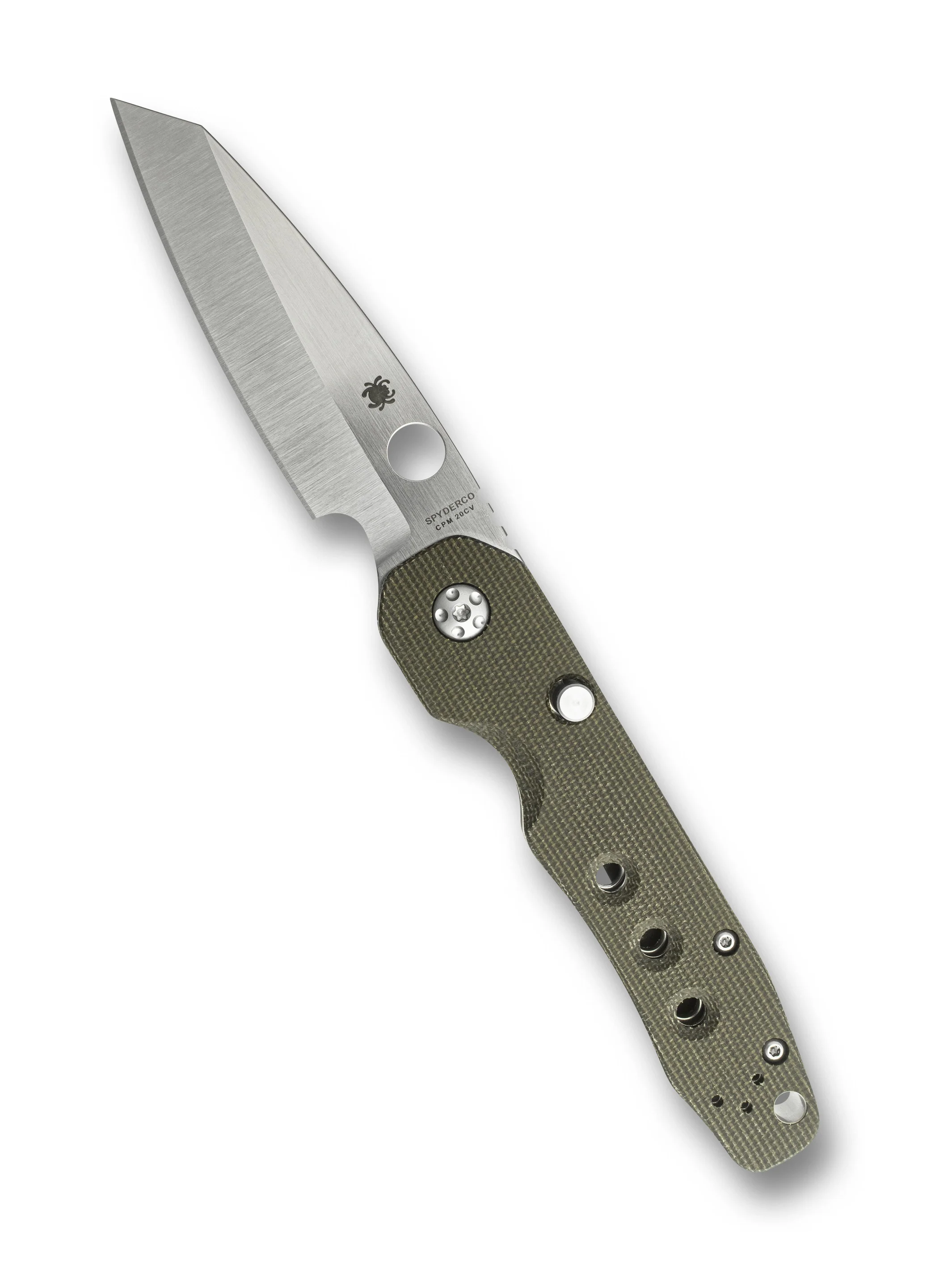 Smock Green Canvas Micarta® CPM® 20CV Exclusive - Image 2