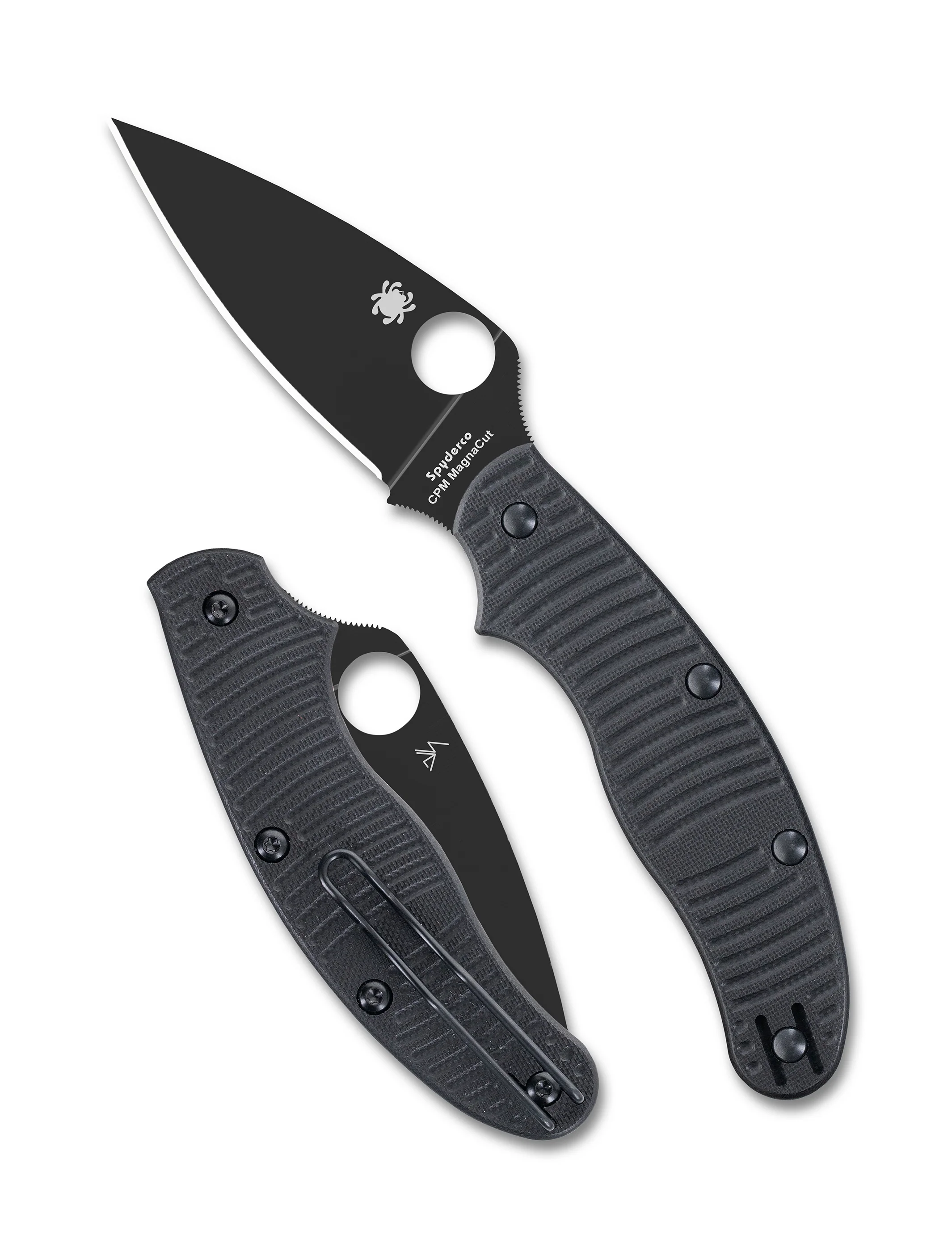 UK Penknife™ Salt® Black G-10 CPM® MagnaCut® Black Blade
